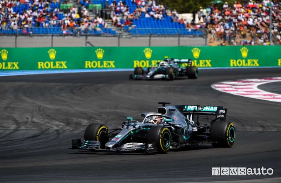 F1 Gp Francia 2019 doppietta Mercedes-AMG