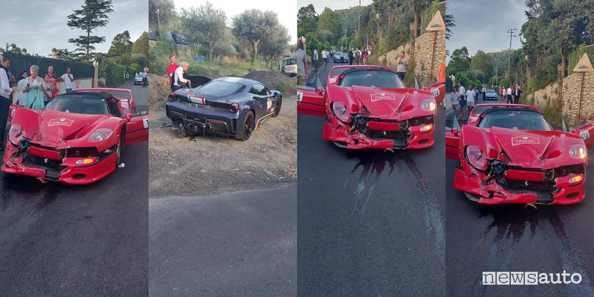incidente ferrari cavalcade 2019
