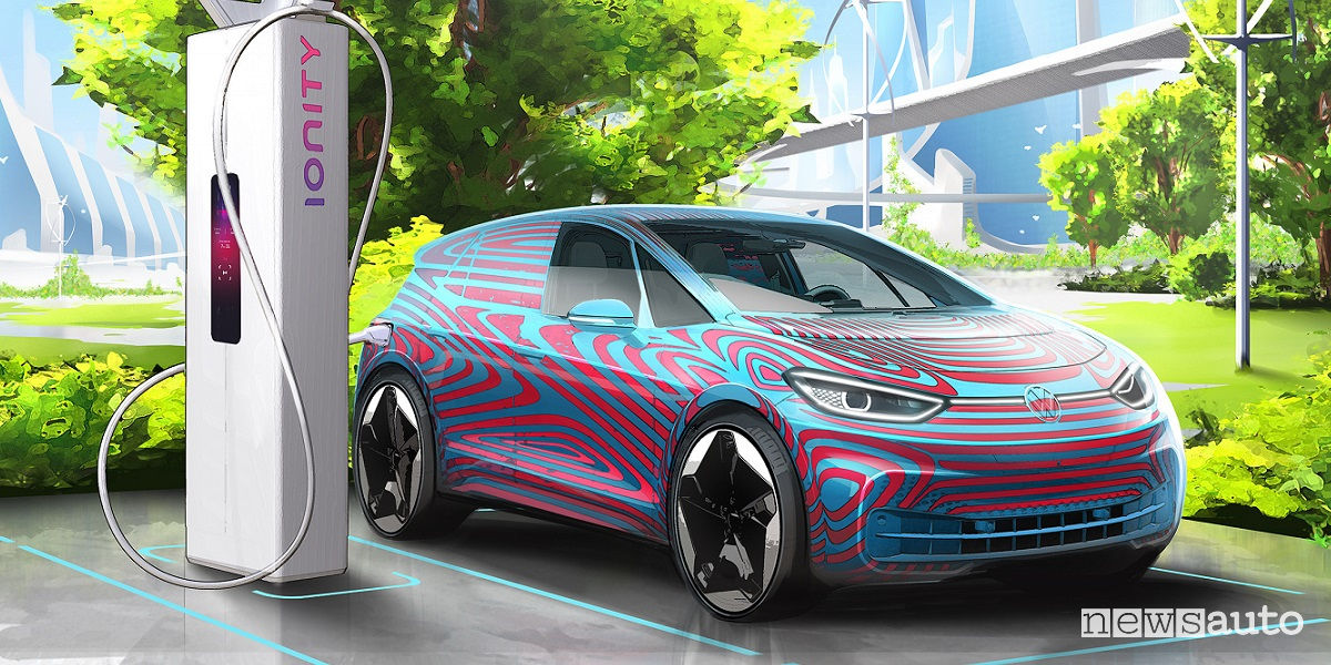 Ricarica auto elettriche Volkswagen ID.3