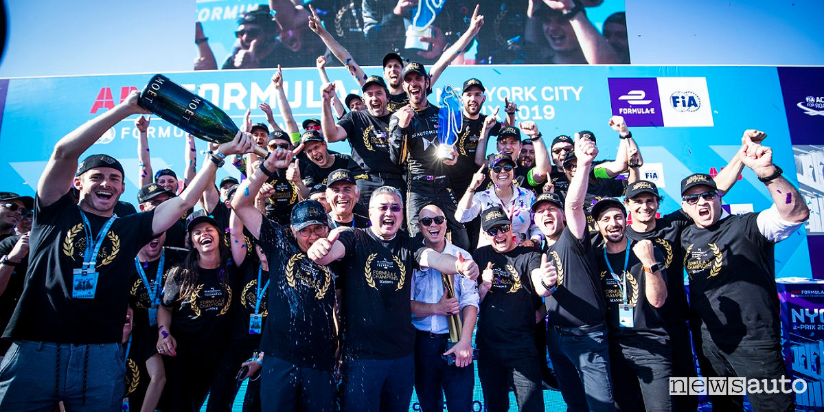 Formula E 2019, DS Techeetah campione del Mondo ePrix New York