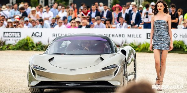 McLaren Speedtail concorso auto Chantilly Art & Elégance Richard Mille