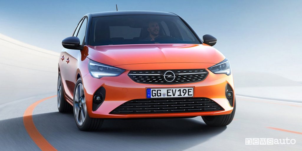 Nuova Opel Corsa 2020 elettrica