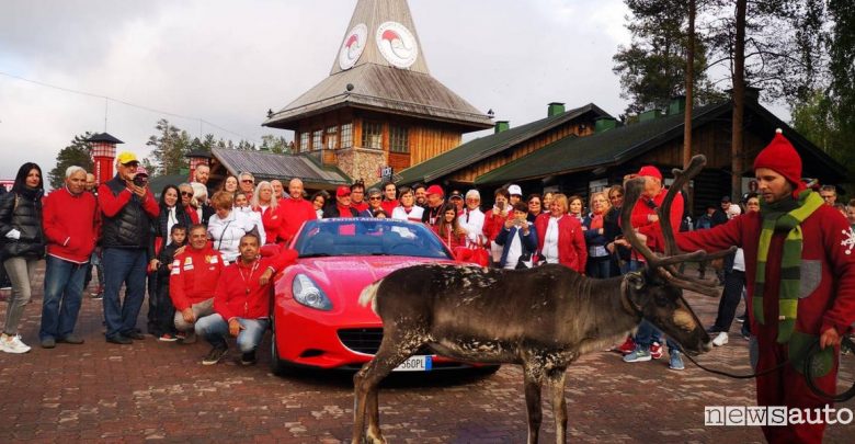 Record Ferrari circolo polare artico