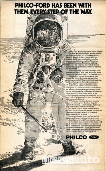 Philco-Ford sbarco sulla luna