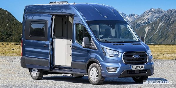Ford Transit camper, anteprima concept Big Nugget
