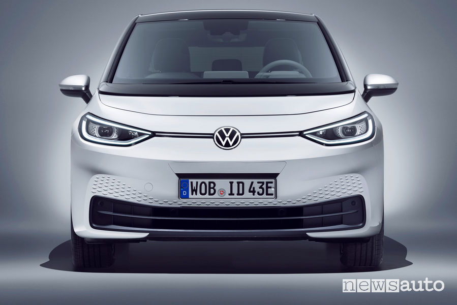 Nuovo frontale e lari a LED anteriori Volkswagen ID.3 1ST bianca