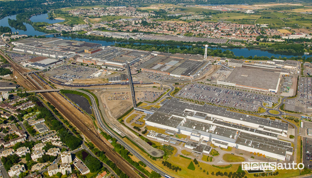 sito industriale Groupe PSA di Poissy