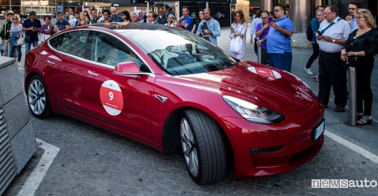 Tesla Model 3 Performance 1000 Miglia Green 2019