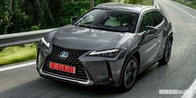 Lexus UX 250h gamma e prezzi