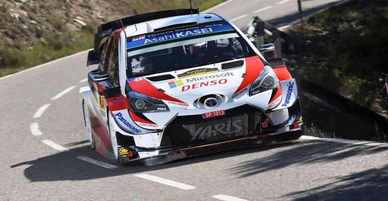 WRC 2019 Rally di Spagna Tanak Toyota