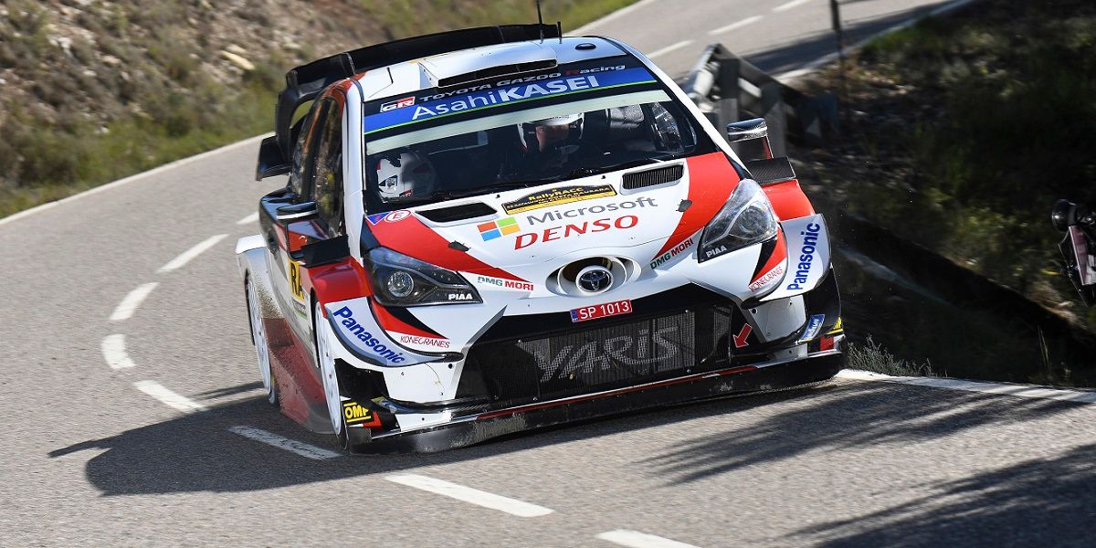 WRC 2019 Rally di Spagna Tanak Toyota