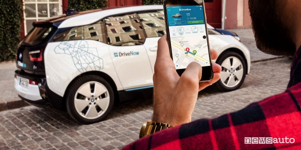 App car sharing DriveNow