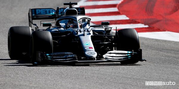 F1 Gp USA 2019 gara Mercedes Hamilton