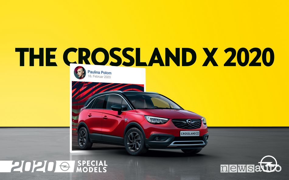 “Opel 2020” Crossland X versione speciale