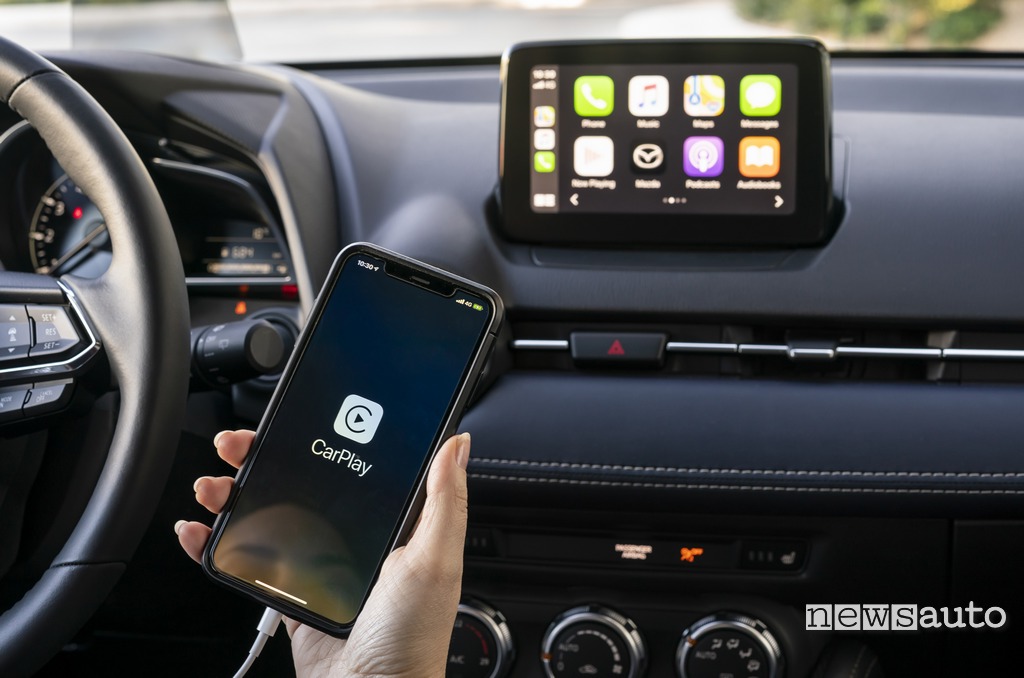 Apple Carplay Mazda sulle auto usate sprovviste