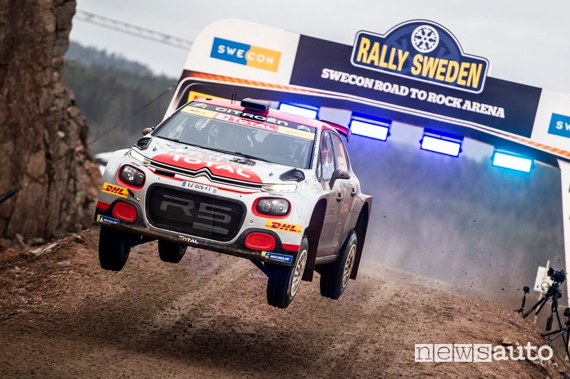 Citroën C3 R5 Østberg Rally di Svezia WRC2