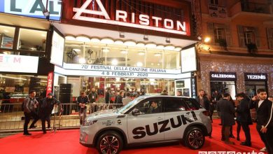 Suzuki auto ufficiale del Festival di Sanremo 2020