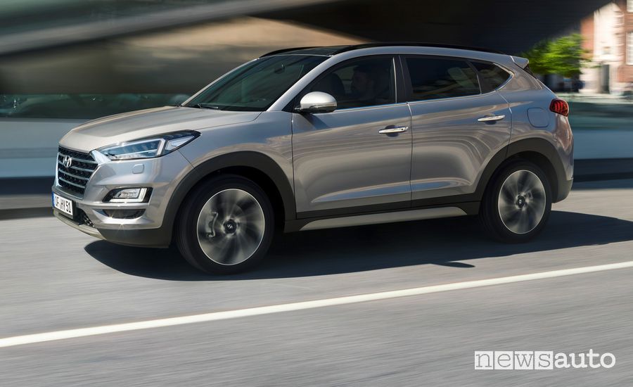 La Hyundai Tucson che fatto registrare alcuni incendi