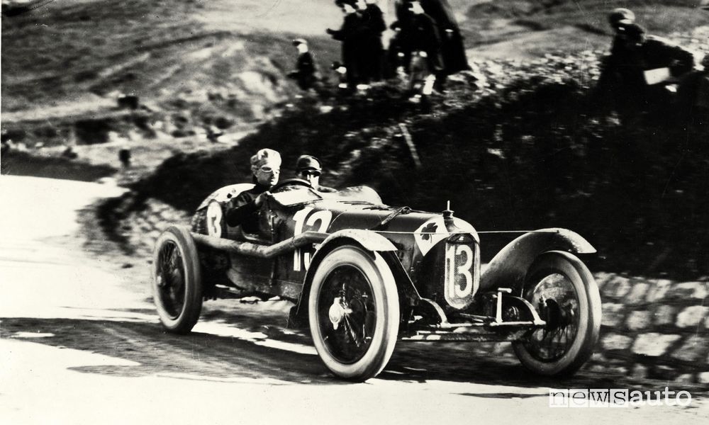 Ugo Sivocci su Alfa RL Targa Florio del 1923