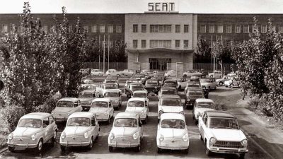 Storia SEAT Fabbrica Zona Franca 1961