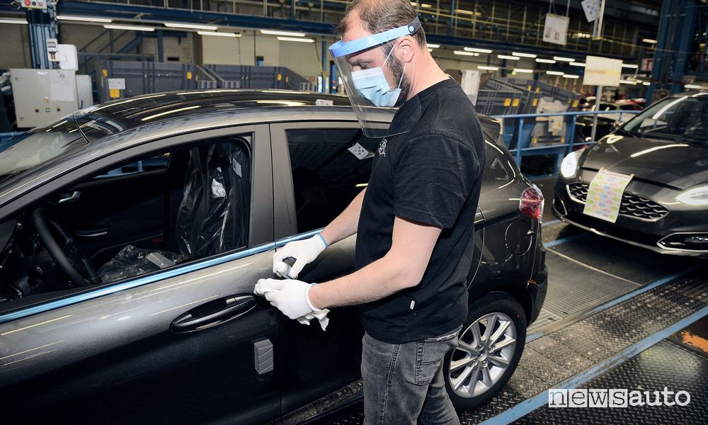 Ripresa produzione auto Ford in Germania