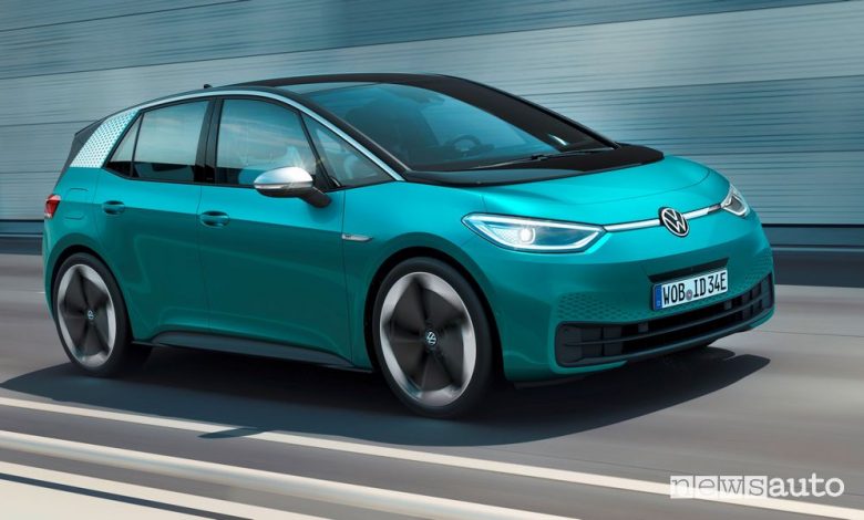 Volkswagen ID.3 prezzi, allestimenti e configurazioni