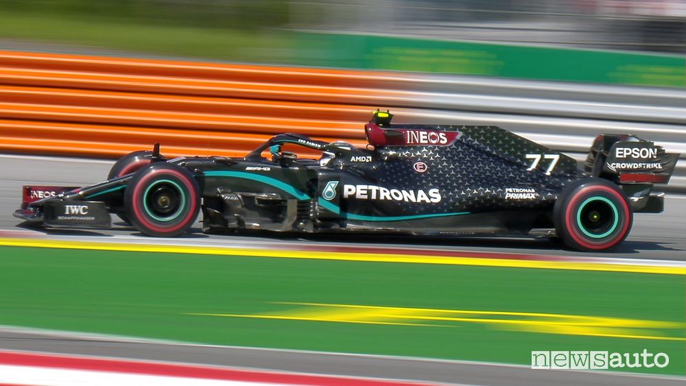 DAS della Mercedes-AMG F1 Gp Austria 2020