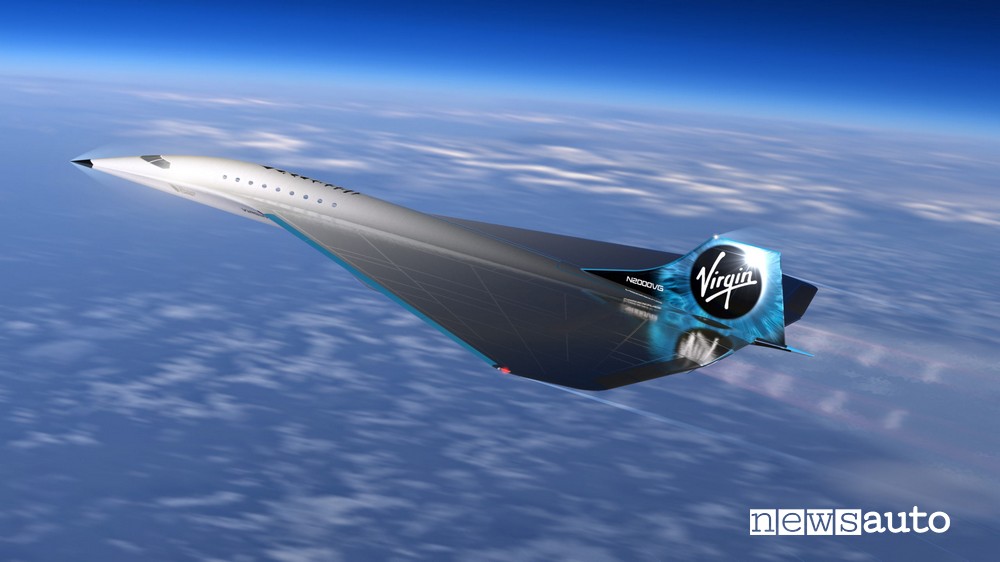 aereo più veloce al mondo Virgin Galactic