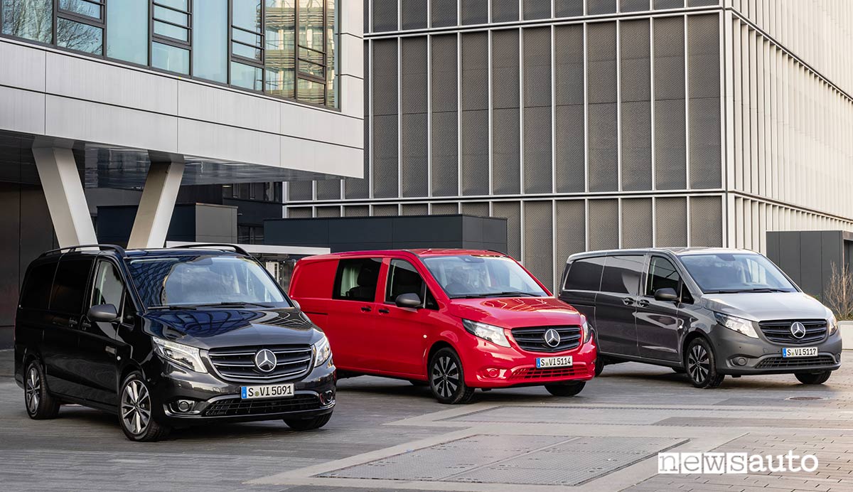 Nuovo Mercedes Benz Vito gamma Furgone, Mixto, Tourer