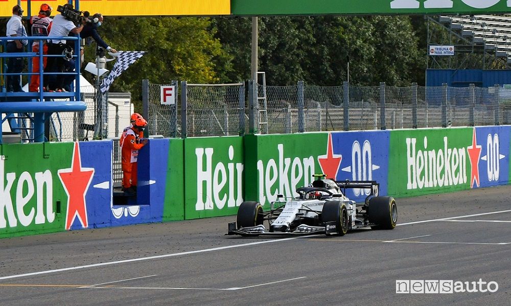 F1 Gp Italia a Monza 2020, vittoria AlphaTauri con Gasly