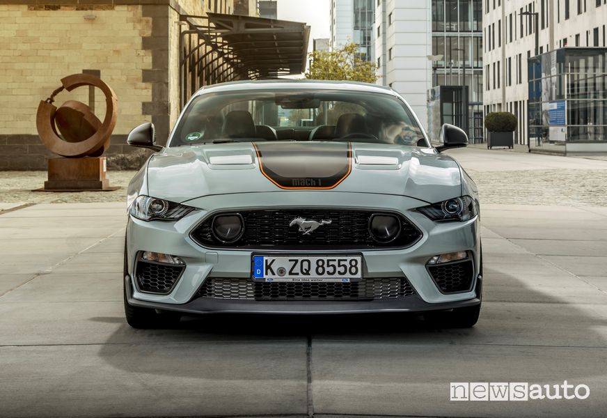 Frontale Ford Mustang Mach 1 Fighter Jet Gray