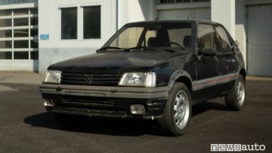 Peugeot 205 GTI da restaurare