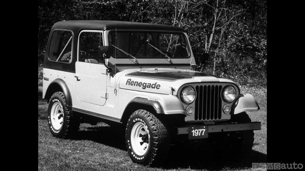 Jeep Renegade anno 1977  (fuoristrada storico) 