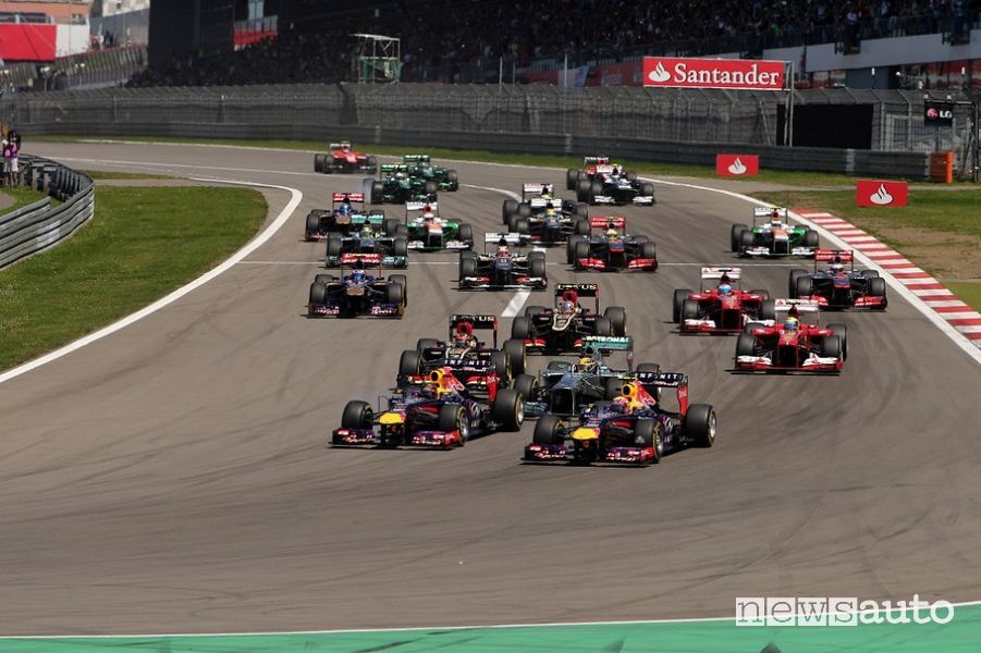 F1 Gp Eifel 2020 sul circuito del Nürburgring