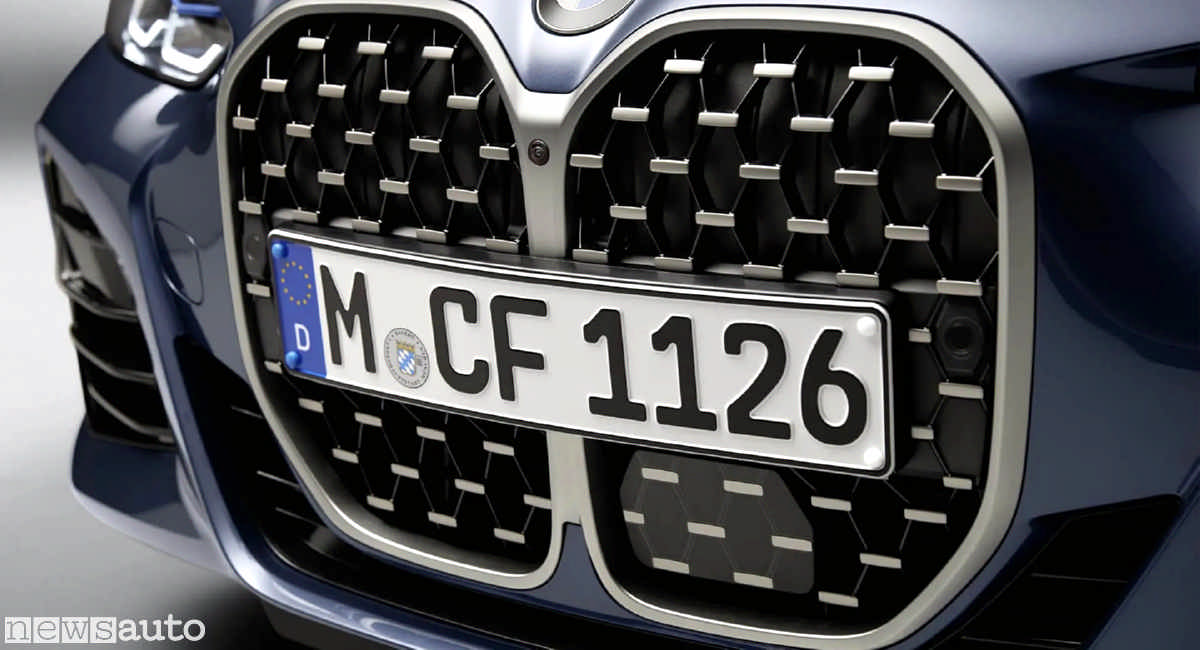 Doppio rene BMW griglia anteriore