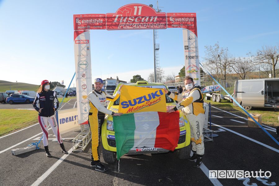 Codecà/Toffoli su Suzuki Gran Vitara T1 campioni italiani Cross Country 2020