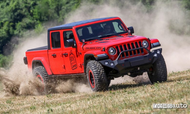 Jeep Gladiator, gamma, allestimenti e prezzo