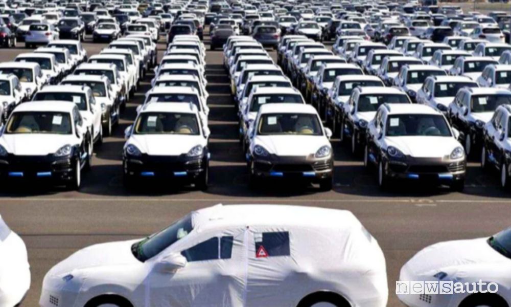 Vendite auto in Germania, Regno Unito, Francia, Italia e Spagna