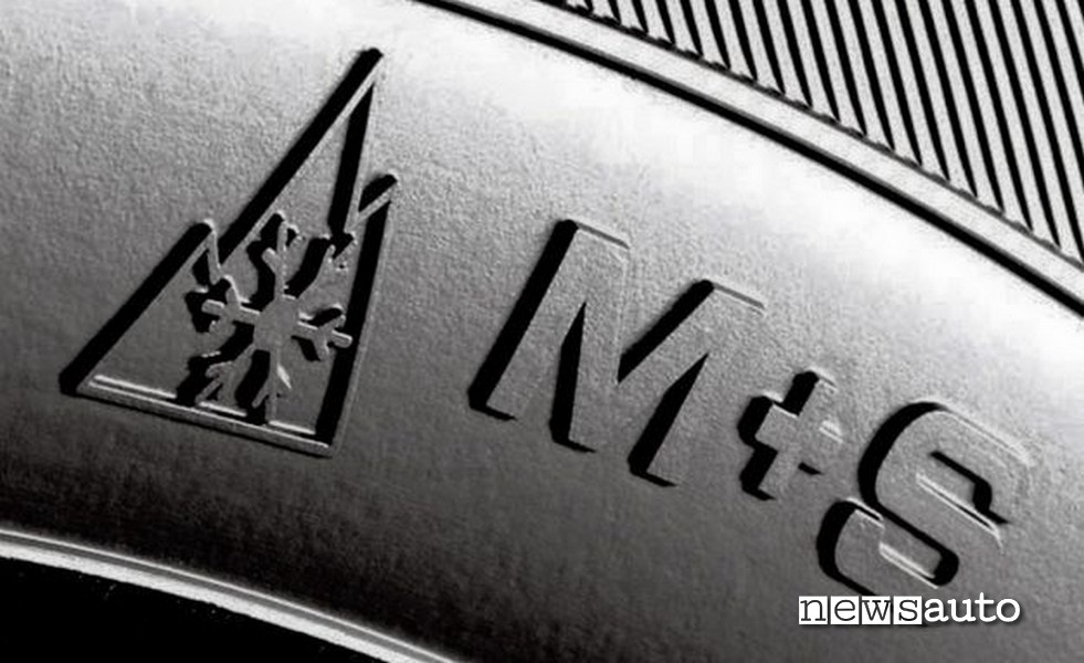 M+S fiocco di neve, cosa significa la marcatura m+s sugli pneumatici