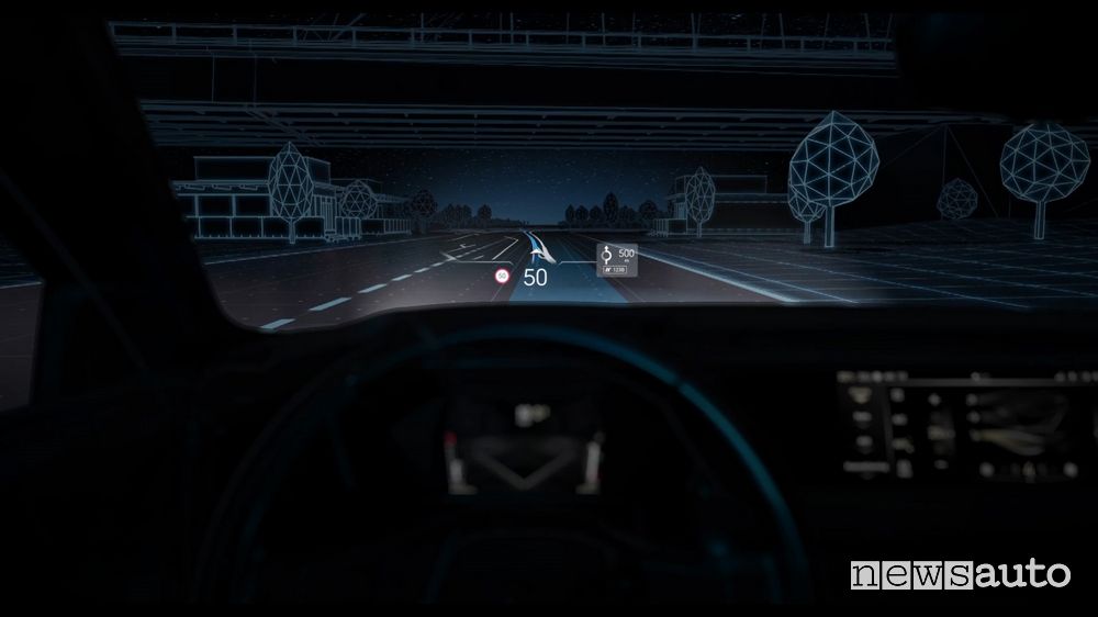 DS Extended Head-Up Display