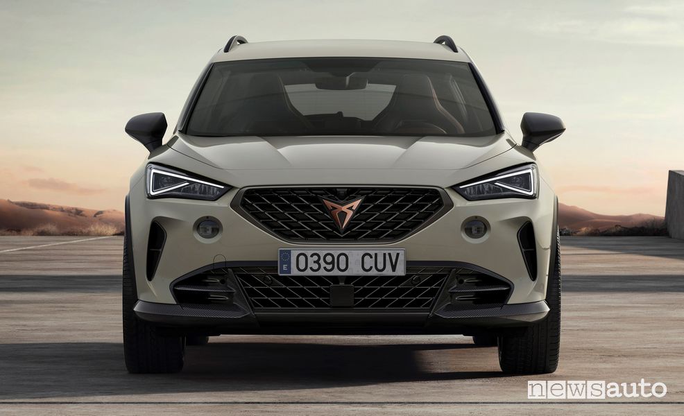Frontale Cupra Formentor VZ5 Tayga Grey