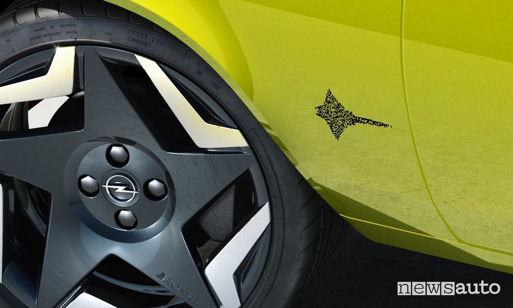 Nomi e loghi Opel nel QR Code