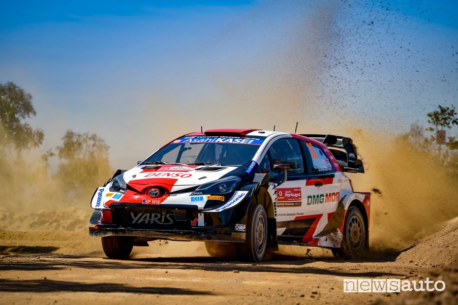 Evans con la Toyota ha vinto il Rally del Portogallo 2021