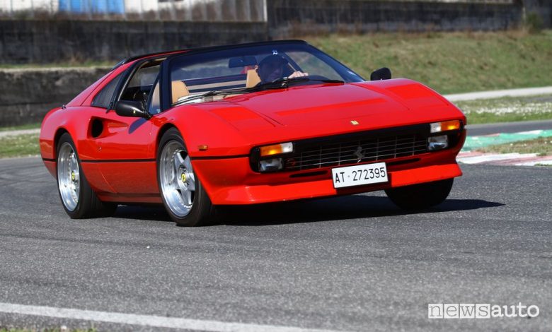 Ferrari Magnum P.I., provata in pista la 308 GTS di Tom Selleck
