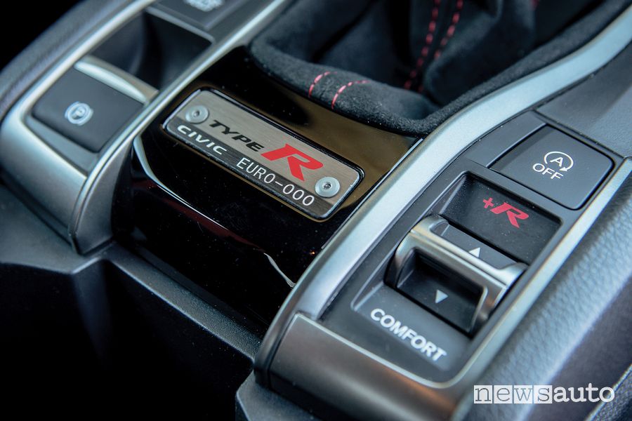 Modalità di guida Honda Civic Type R Limited Edition
