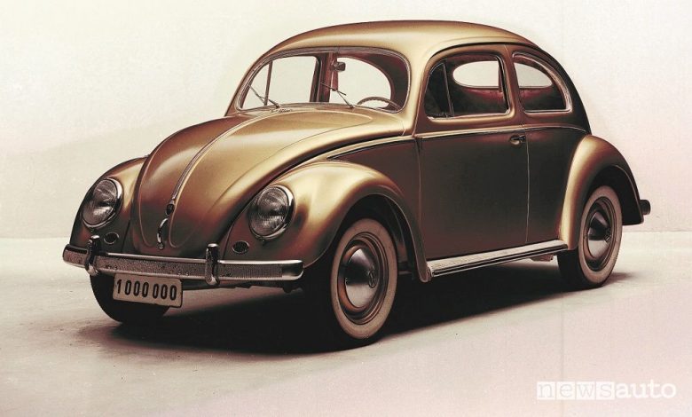 Volkswagen Maggiolino n.1.000.000 del 1955