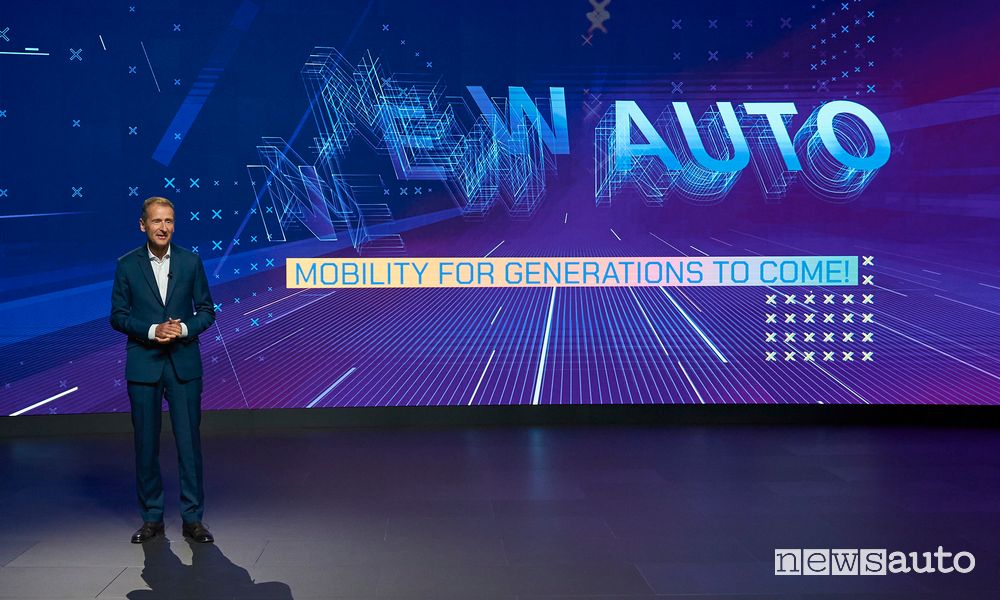 Volkswagen New Auto: strategia di elettrificazione, guida autonoma e software