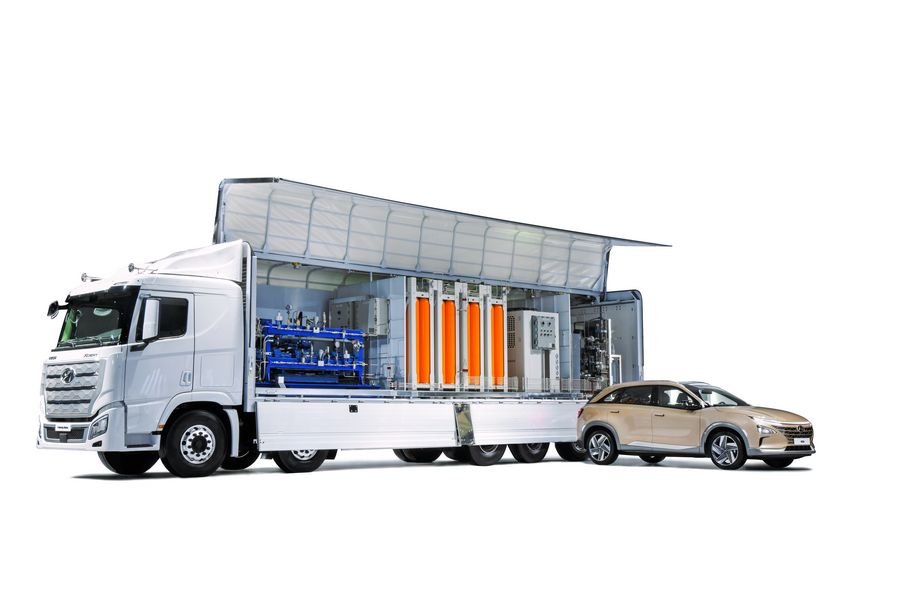 H Moving Station per la ricarica dei veicoli ad idrogeno