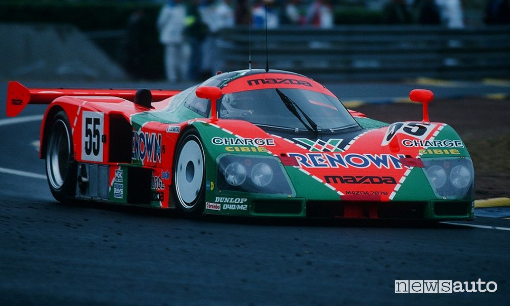 Mazda 787B Le Mans 1991, storica vittoria del motore rotativo