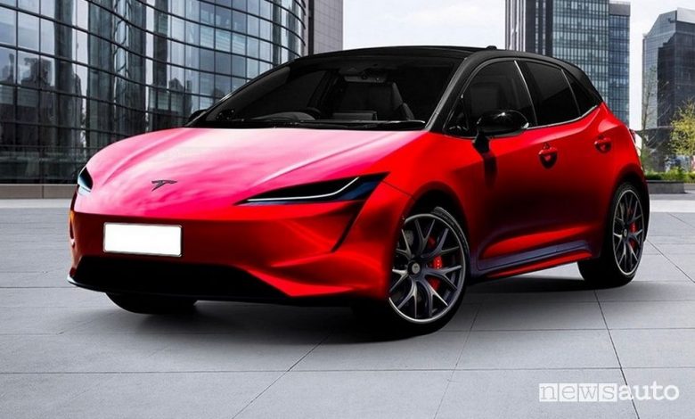 Tesla Model 2, auto elettrica low cost caratteristiche